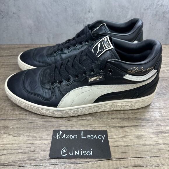 PUMA~Men’s~Ralph Sampson Demi OG Black/White Whisper Streetwear Sneakers~Size 12 - Picture 1 of 8